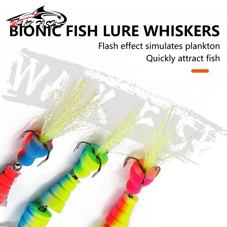 WALK FISH 1Pcs 105mm Soft Lure Hot Sale High Density Foam Lure Floating Carp Swim Bait Multicolor Bass Artificial Lure Wobbler