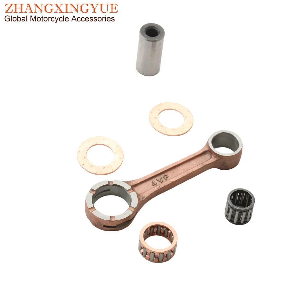 Scooter Ovetto100 Nitro100 Crankshaft Connecting Rod Kit For MBK Booster 100 Nitro Ovetto 100cc Booster100 4VP Minarelli 2T