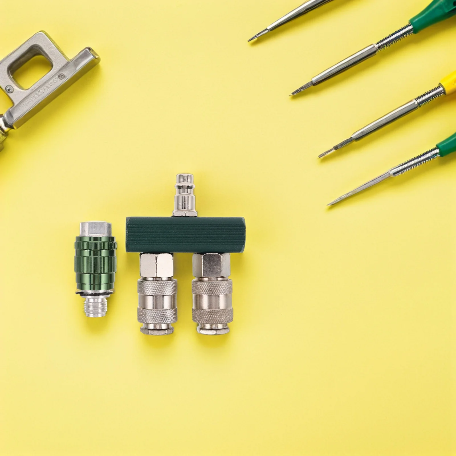 

Quick Connect Air Fitting 1/ Male Thread T-Shaped Hose Connector For Air Compressor Pneumatic Pipe Fittings Industrial