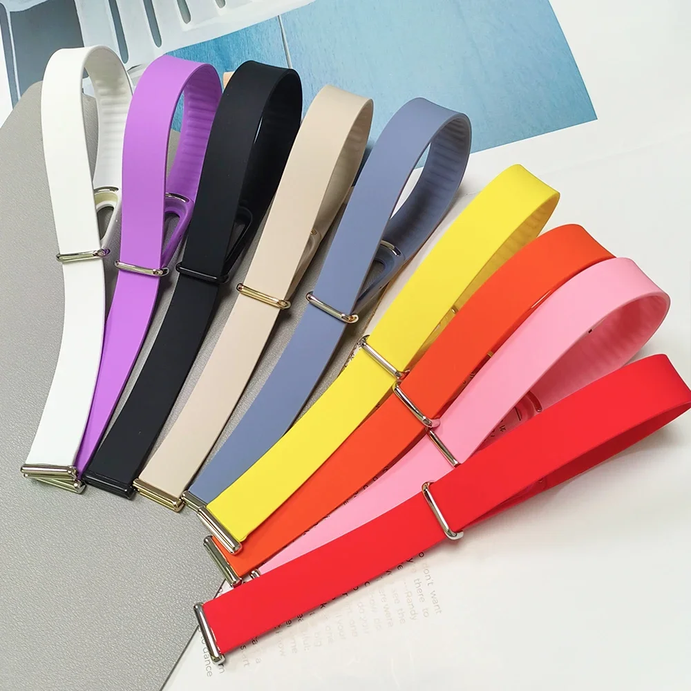 Sports Rubber Wristband for Google Fitbit Air Loop Strap Replacement Watch Band For Google Fitbit Air Adjustable Bracelet Correa