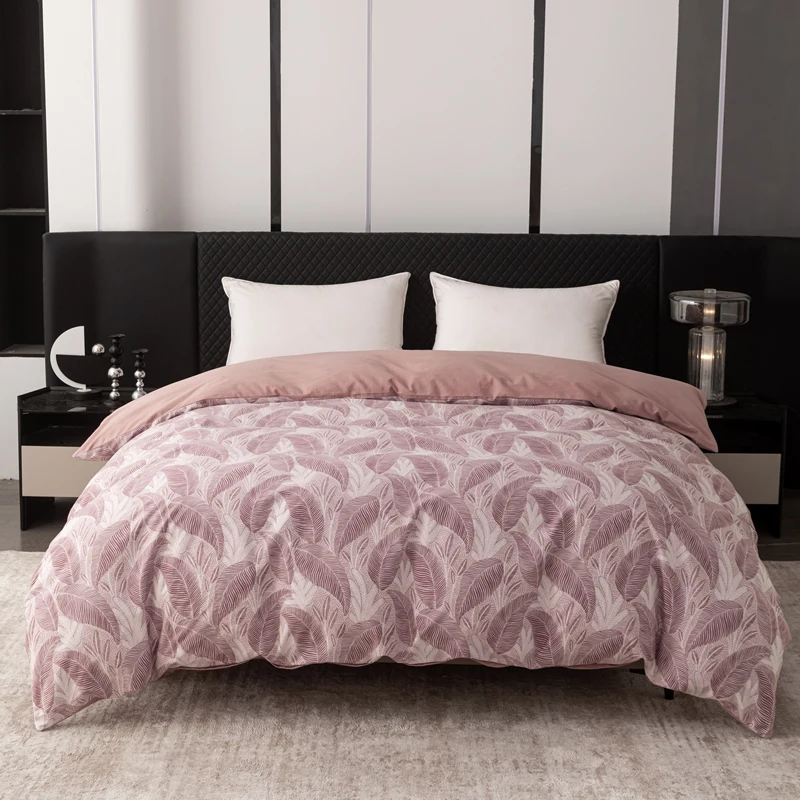 Nuevo 1 funda nórdica 100% de algodón puro, gruesa, cálida, suave y agradable para la piel, disponible en varios tamaños: 160x210/180x220/200x230cm