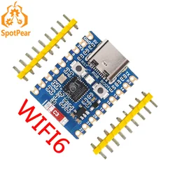 ESP32 Development Board ESP32-C6 Mini Development Board Based on ESP32-C6FH4 Dual Processors 2.4GHz WiFi 6 & Bluetooth 5