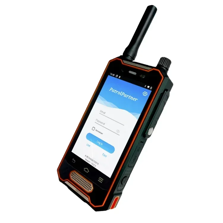 Realtime Intercom IP68 NFC Guard Tour Patrol System with Android 10 System