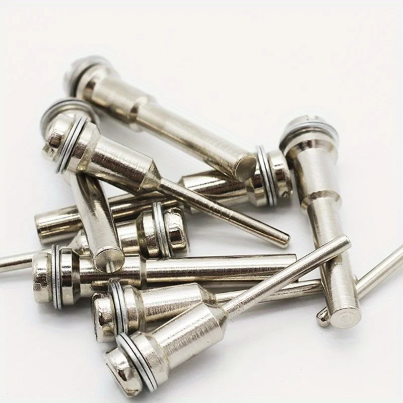 Haste de mandril para lâmina de serra, 1/8 "1/4", haste de conexão para moedor dremel, acessório rotativo, haste de extensão com 10 peças