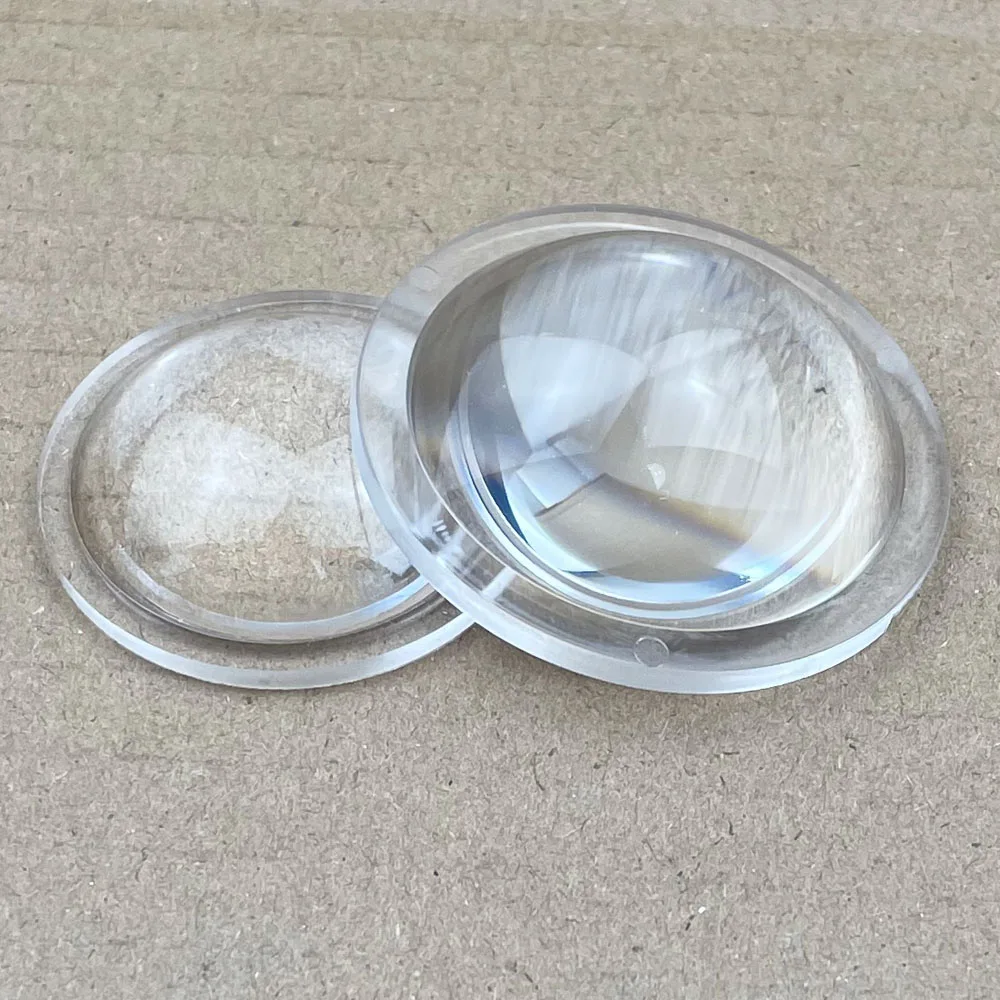 عدسة أكريليك بلانو-ex LED ، إكسسوارات شعلة تركيز ، زجاج مكبِّرة ، عدسة محدبة ، 10 ، 20 ، 30 ، 50 ، 40