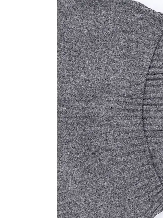 

HH Women's Winter New Fashion Versatile Round Neck Ribbed Knitted Sweater Female Casual Loose Long Sleeve Pullover Sweater Mujer