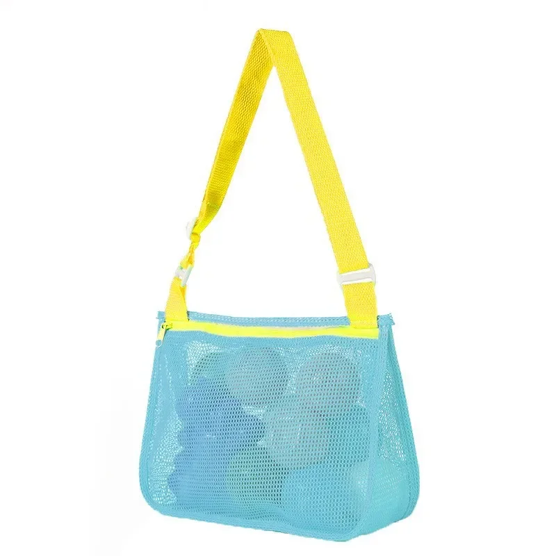 Children\'s Toy Storage Bag Travel Travel Beach Bag Hollow Can See Through The Beach Net Bag Shoulder Bag