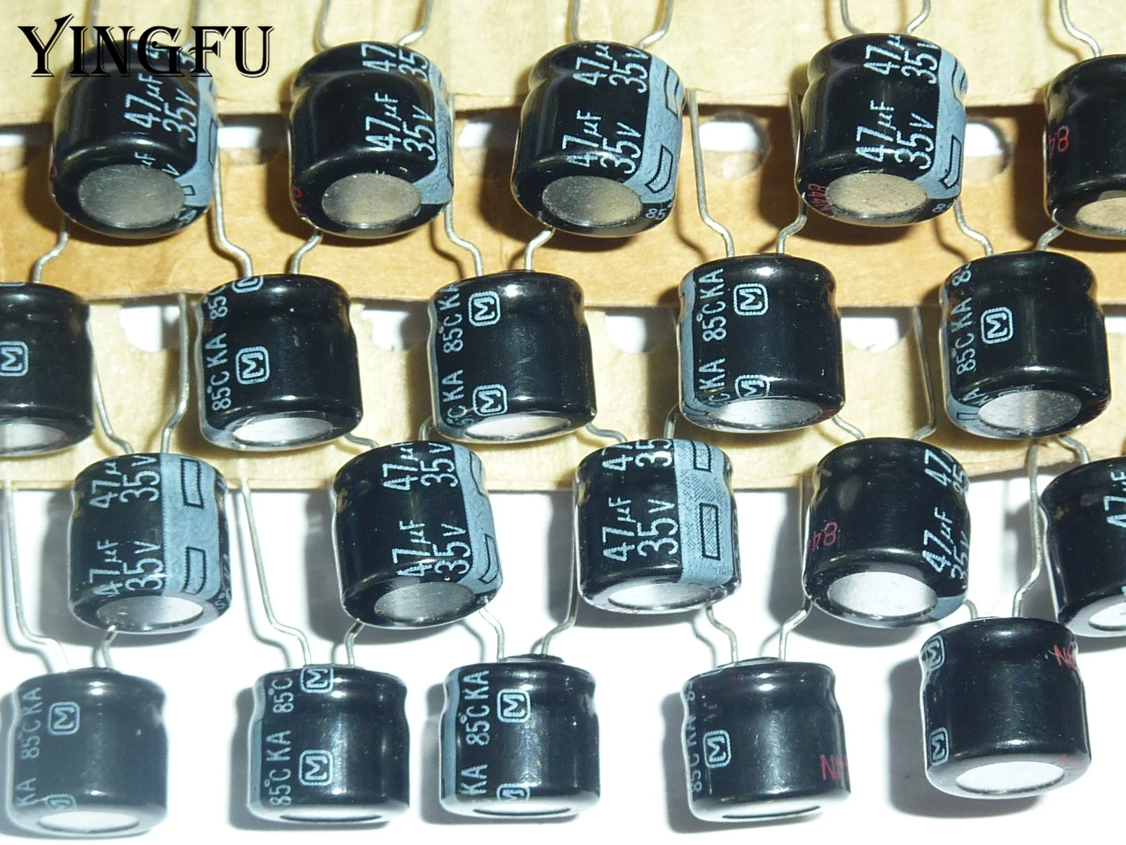 47uF 35V Panas KA Series 8x7mm High Quality 35V 47uF Aluminum Electrolytic capacitors