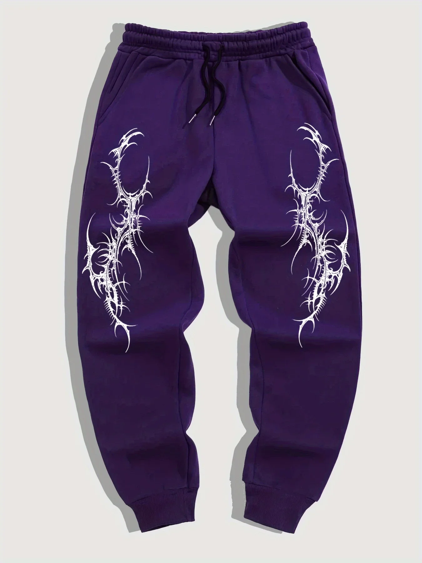 Men's Gothic Print Casual Jogging Sport Pants Multifunctional Couple Pants Fashion Hip Hop Pants Comfortable Sport Pants joggers