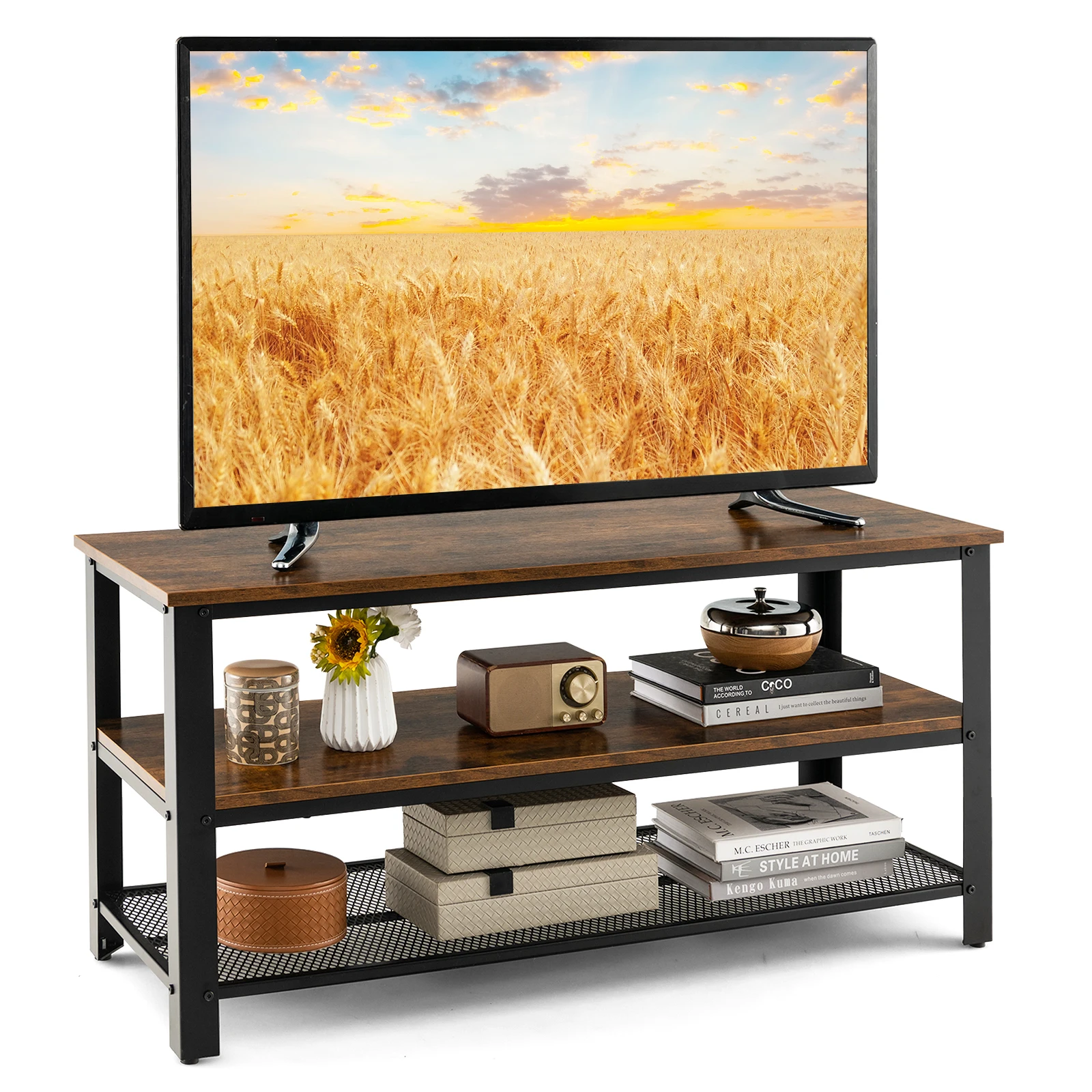 3-Tier Tv Stand For…