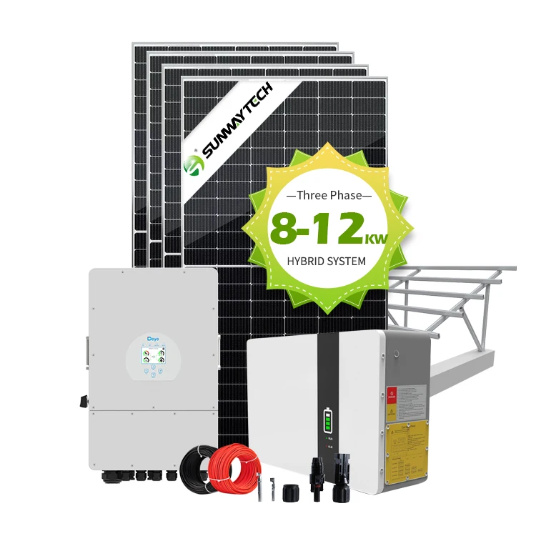 High Quality Photovoltaic System 10 12 Monocrystalline Solar Panel System Plant