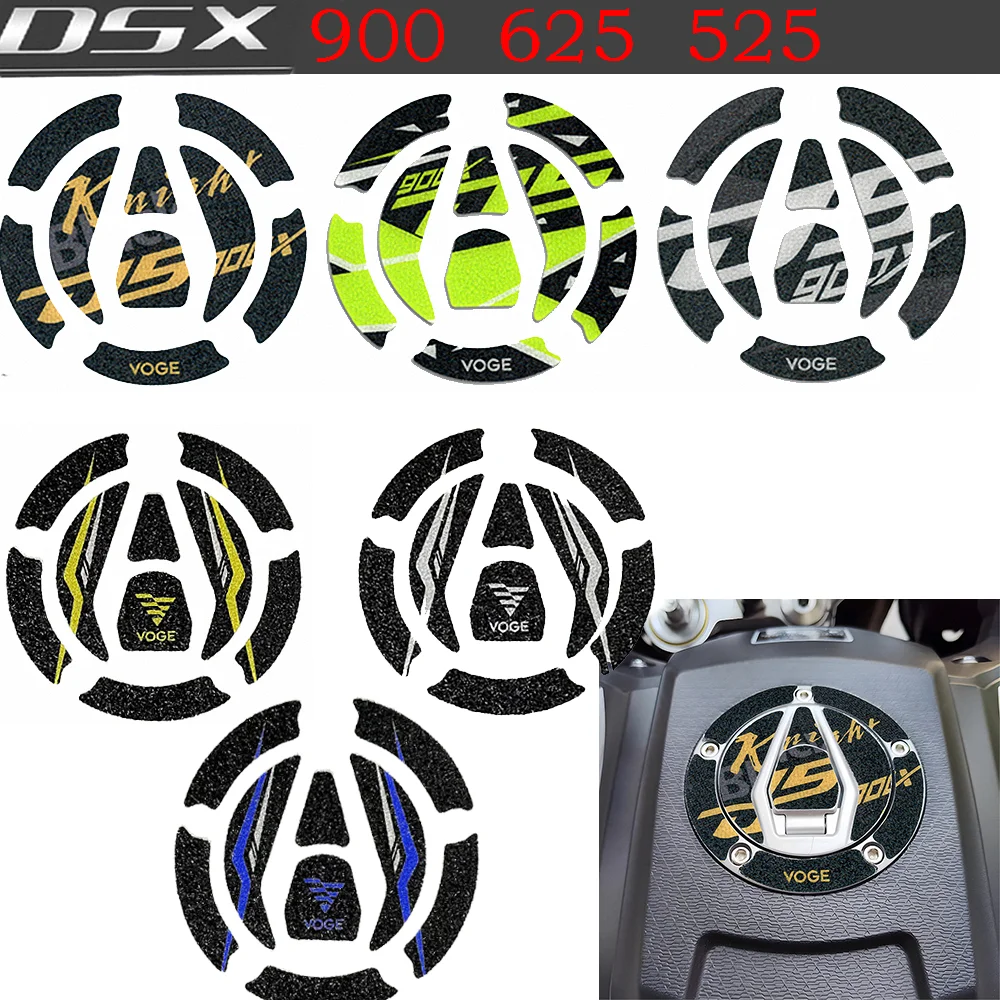

For VOGE 900DSX 625DSX 525DSX Tank Cap Sticker Motorcycle Accesories Protector Decal Valico DS525X DS625X DS900X DSX 900 625 525