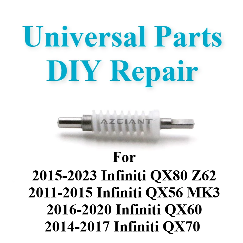 Worm Gear For Infiniti QX80 Z62 QX80 Z62 QX56 QX60 QX70 MK3 Side Rear View Folding Mirrors Motor Plastics Car Parts Inner Repair
