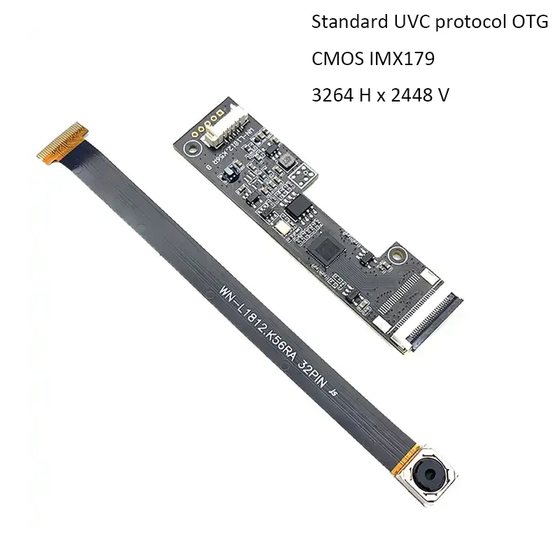 8MP USB Camera Module IMX179 Sensor Autofocus High Speed USB2.0 Standard UVC protocol OTG soft board split