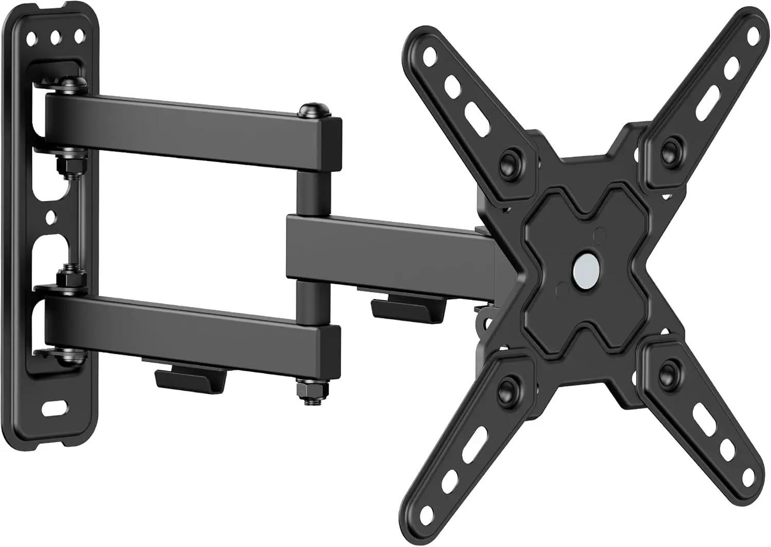 

Full Motion TV Wall Mount for 12-40 inch TVs, VESA 200x200, Holds up to 44 lbs, Corner Mount Compatible