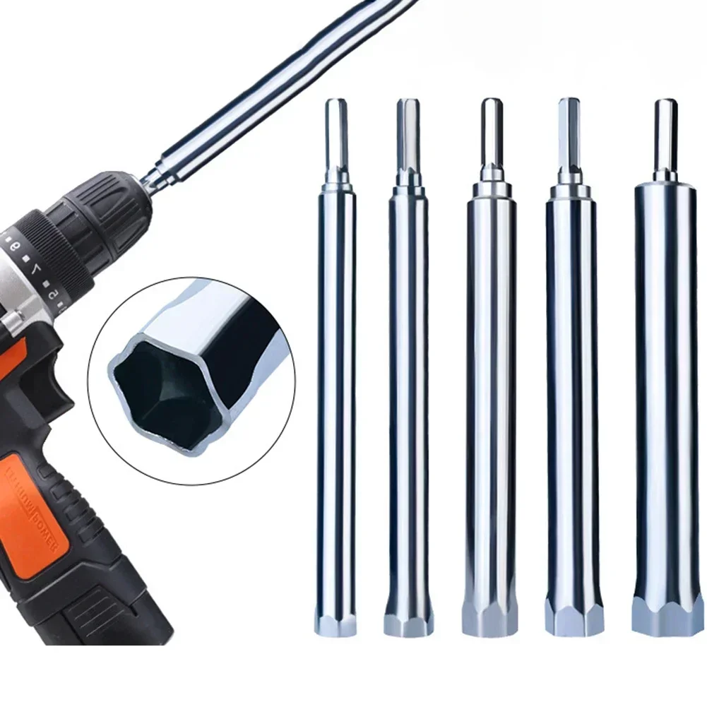 Luva de Nivelamento de Teto 1017 mm Caixa Tubular Chave Tubo Oco Chave de Soquete Alongamento Porca de Parafuso Oco para Perfuração Peças