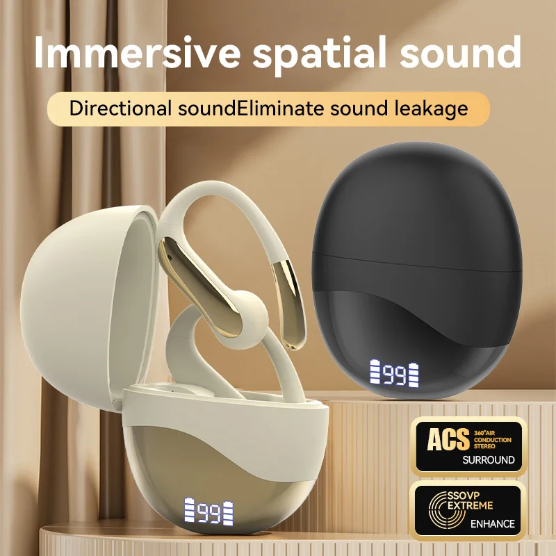 Original Wireless Headphones OWS 5.3 Bluetooth Earphones HD Stereo Call Game Noise Cancelling Earbuds Sport Headset