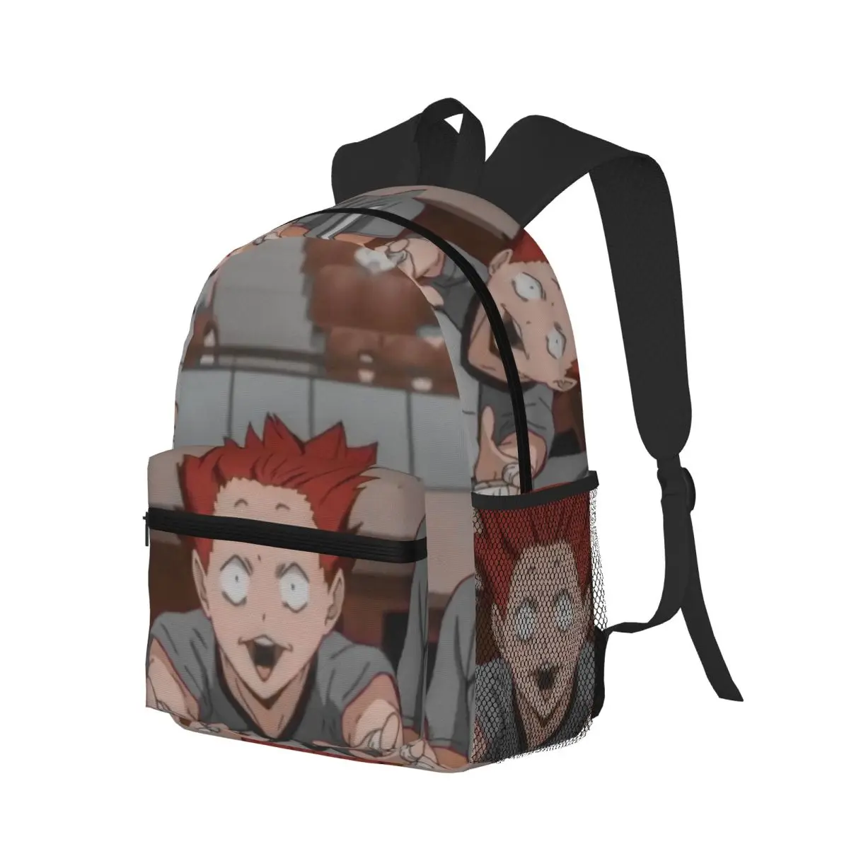 

Haikyuu Manga Satori Tendo Student Backpack School Bag Hiking Travel Daypack for Men Women Fashion Bookbag Shoulder Bags