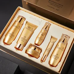 Snail Facial Skin Care Sets Moisturizing Anti-aging Wrinkle Face Cream Facial Cleanser Toner Skincare Products Beauty Health
