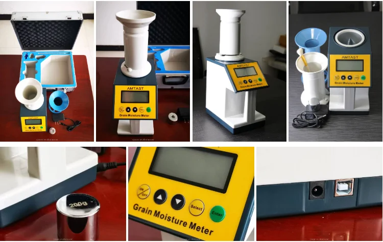 Designed for 24 kinds of Grains Moisture Tester GM005  Moisture density meter for rice coffee corn etc