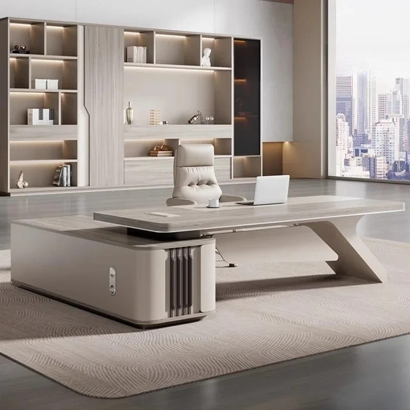 AA Office Desk Creativity Drawers European Boss Computer Desks High End Designer Escritorio Oficina Furniture Unusual Executive