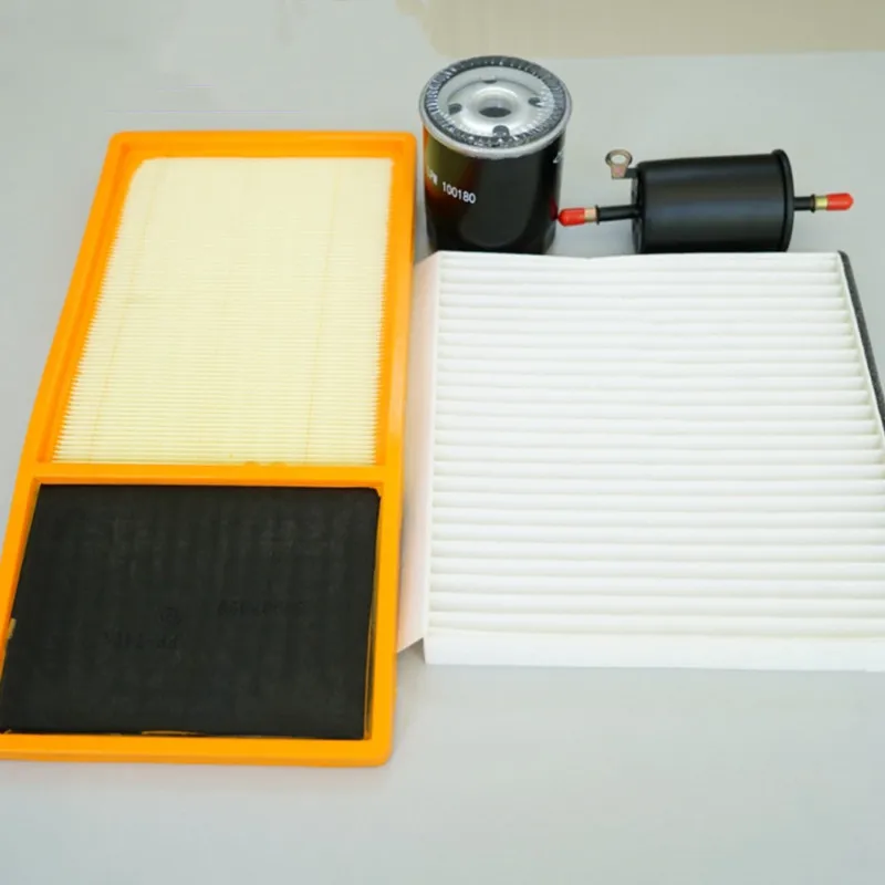 air filter +cabin air condition filter + fuel + Oil filter for 2011-2016 MG3 30005099 30005704 LPW100180 96335719