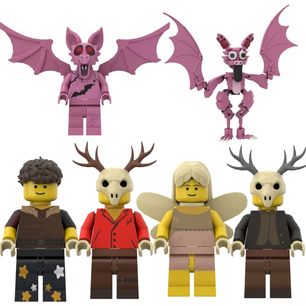 

New 99 Nights Forest 99 Nights Building Block Game Peripheral Toys Forest Deer Doll Building Block Toys