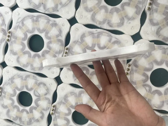 Estudio de energía libre de energía eólica, motor de bobina de generación para bricolaje, bobina generadora sin núcleo tipo disco con bobina hueca