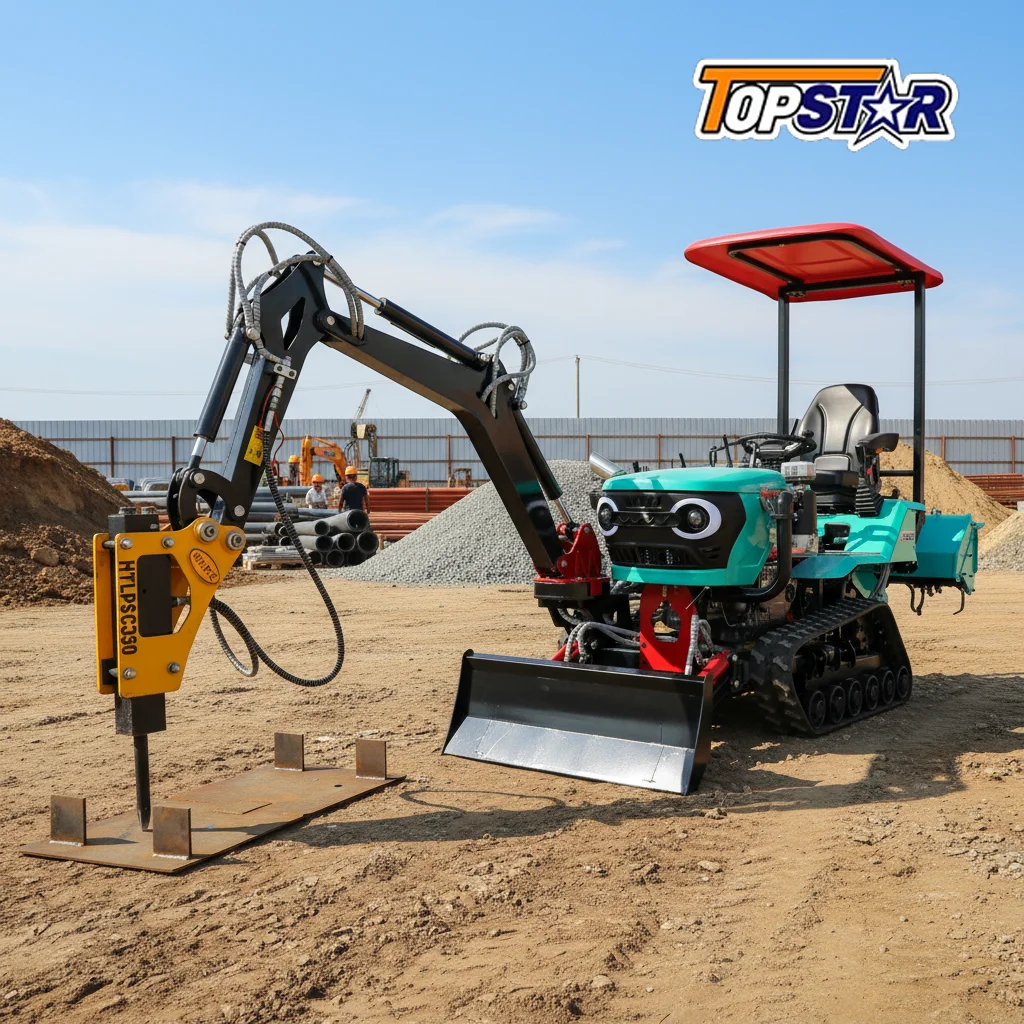 

Mini Crawler Tractor 35HP EURO 5 Waterproof Garden Tractor Factory Direct Wholesale Sale