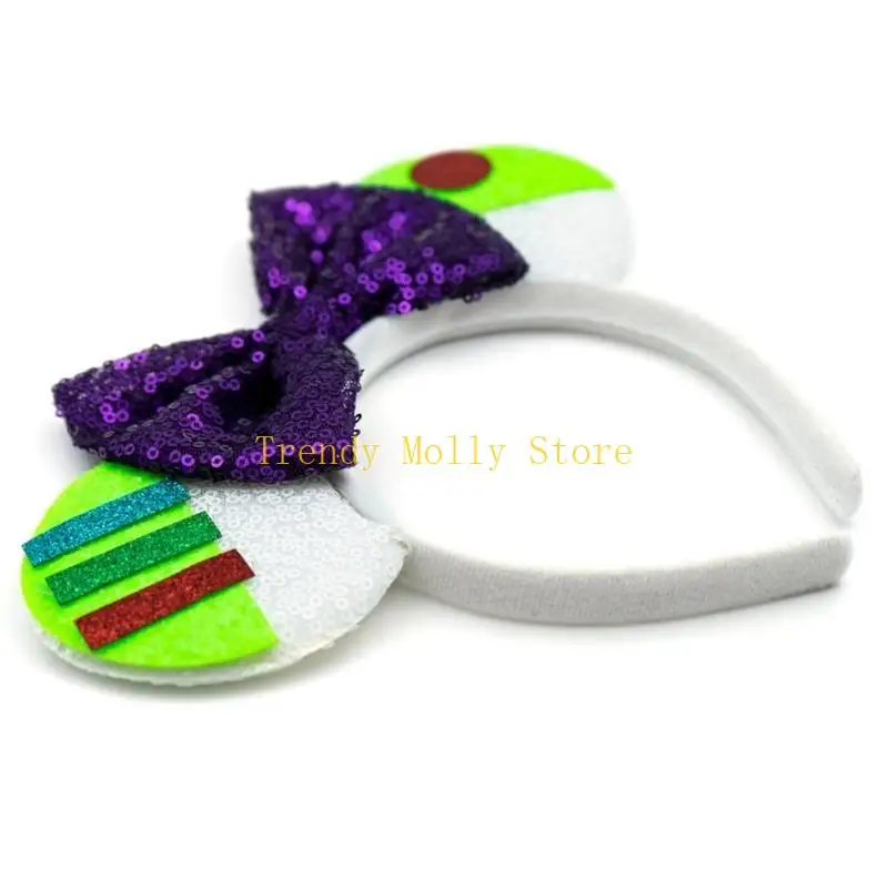 N5KB Unieke Bat Wing-hoofdband Haaraccessoires voor Halloween-decoraties Feest haarhoepel voor vrouwen hebben