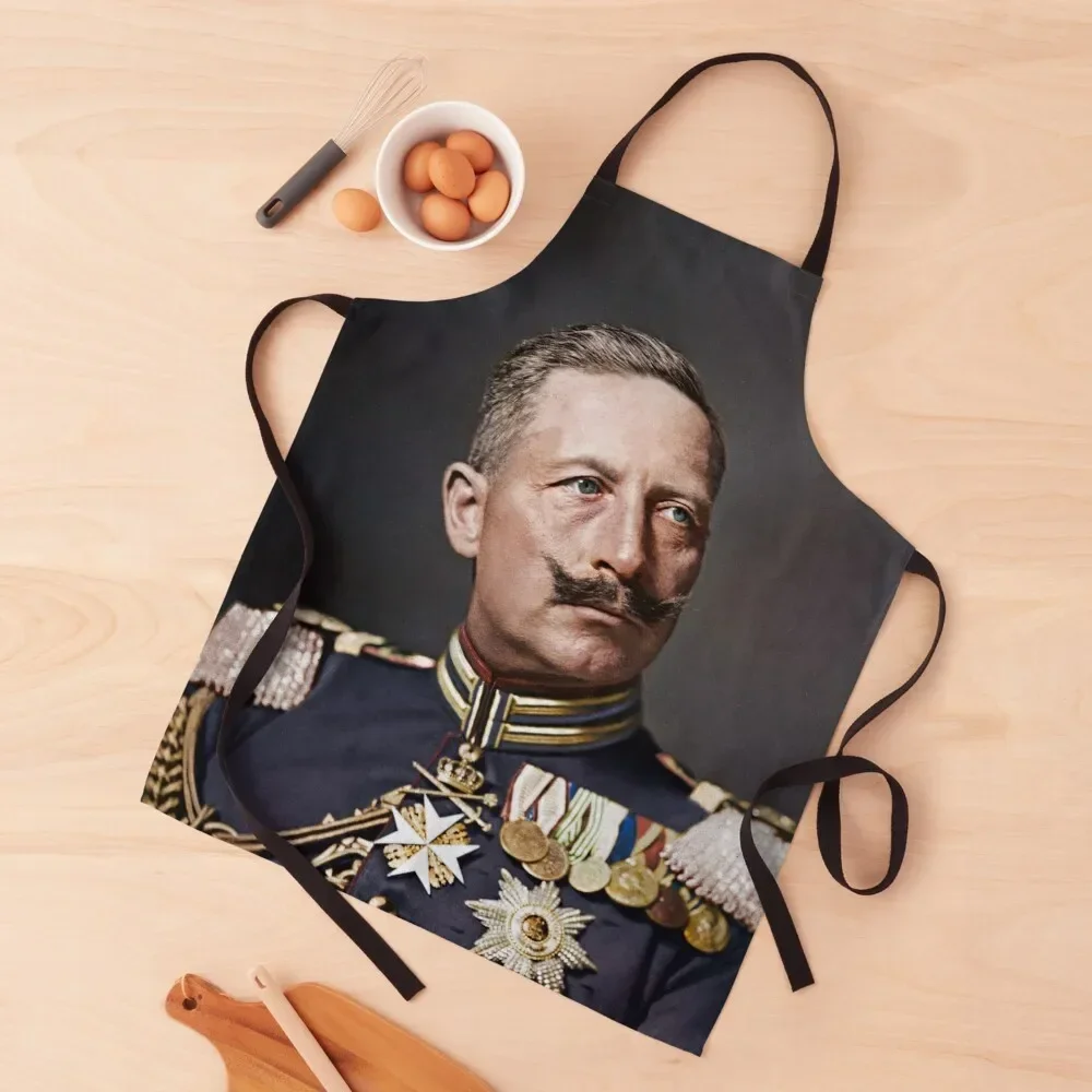 

Kaiser Wilhelm II, 1908 colorized Apron Household Items Useful Kids For Kitchen Apron