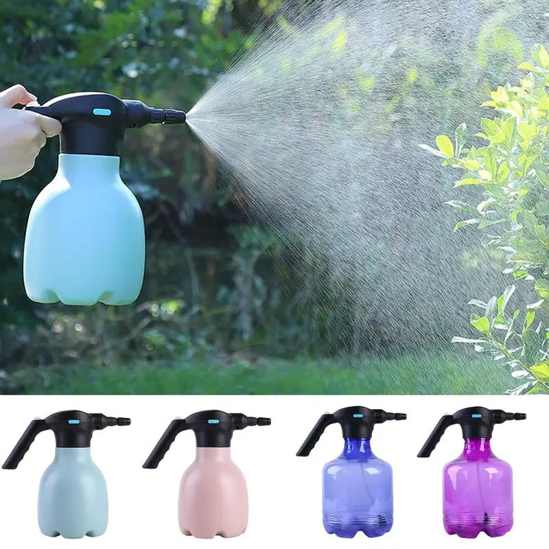 

Electric Spray Bottle USB Rechargeable Indoor Watering Can For Plants Simple Electric Watering Kettle Water Sprayer For Garden