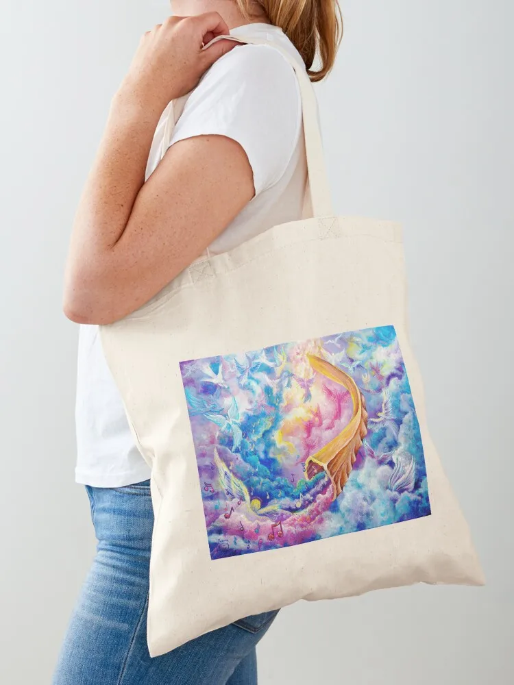 

The Shofar Tote Bag reusable grocery bags custom bags large size bags Women's shopper bag