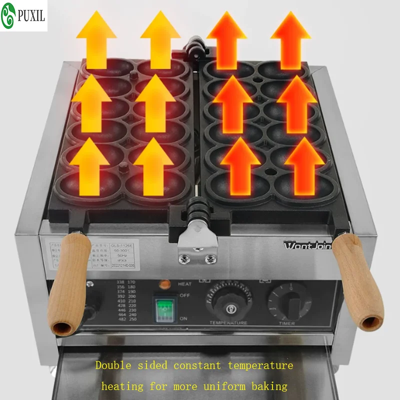 Die stamp of 220V commercial smiley face Egg cakes machine