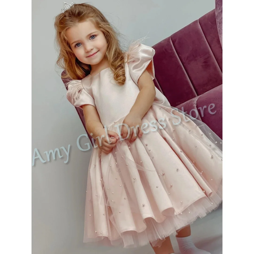 abito-da-damigella-personalizzato-con-fiori-in-raso-con-perle-e-piume-con-fiocco-per-matrimonio-festa-di-compleanno-servizio-fotografico-abito-da-piccola-principessa