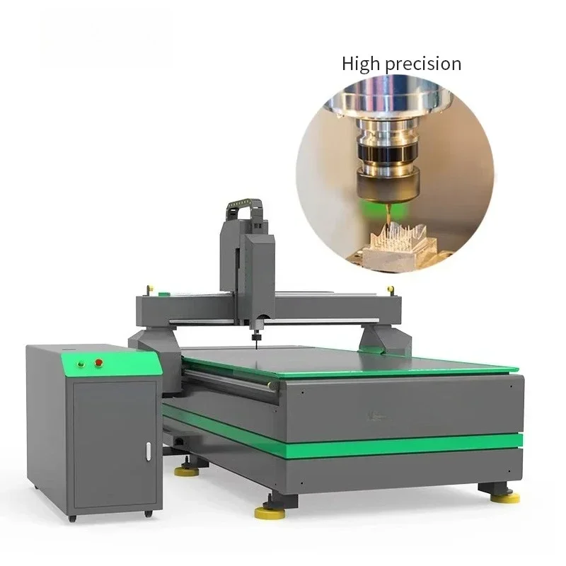 Wood 6 head woodworking end ball head working servo motor 6KW air-cooled spindle numerical control router