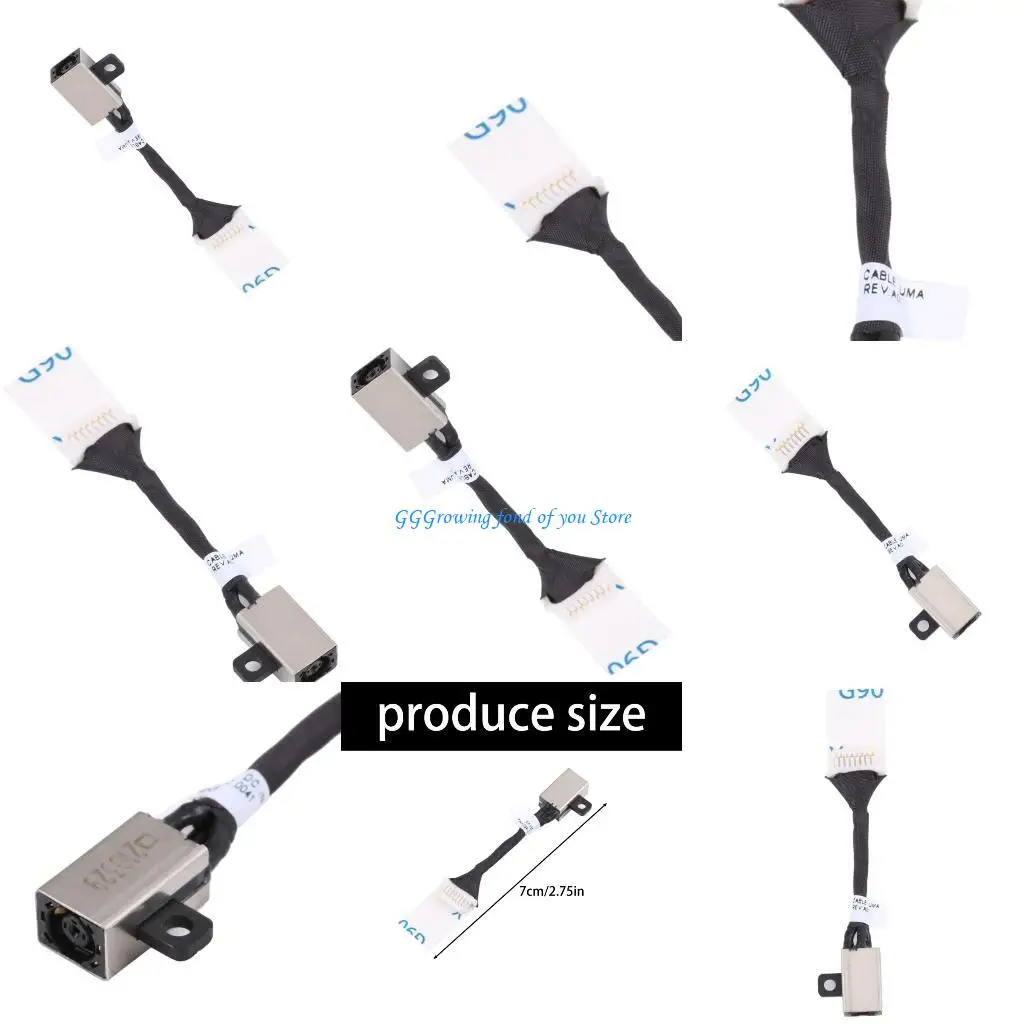 

H9EB Heavy Duty Laptop Power Jacks Charging Port For E3410 E3510 Series Models