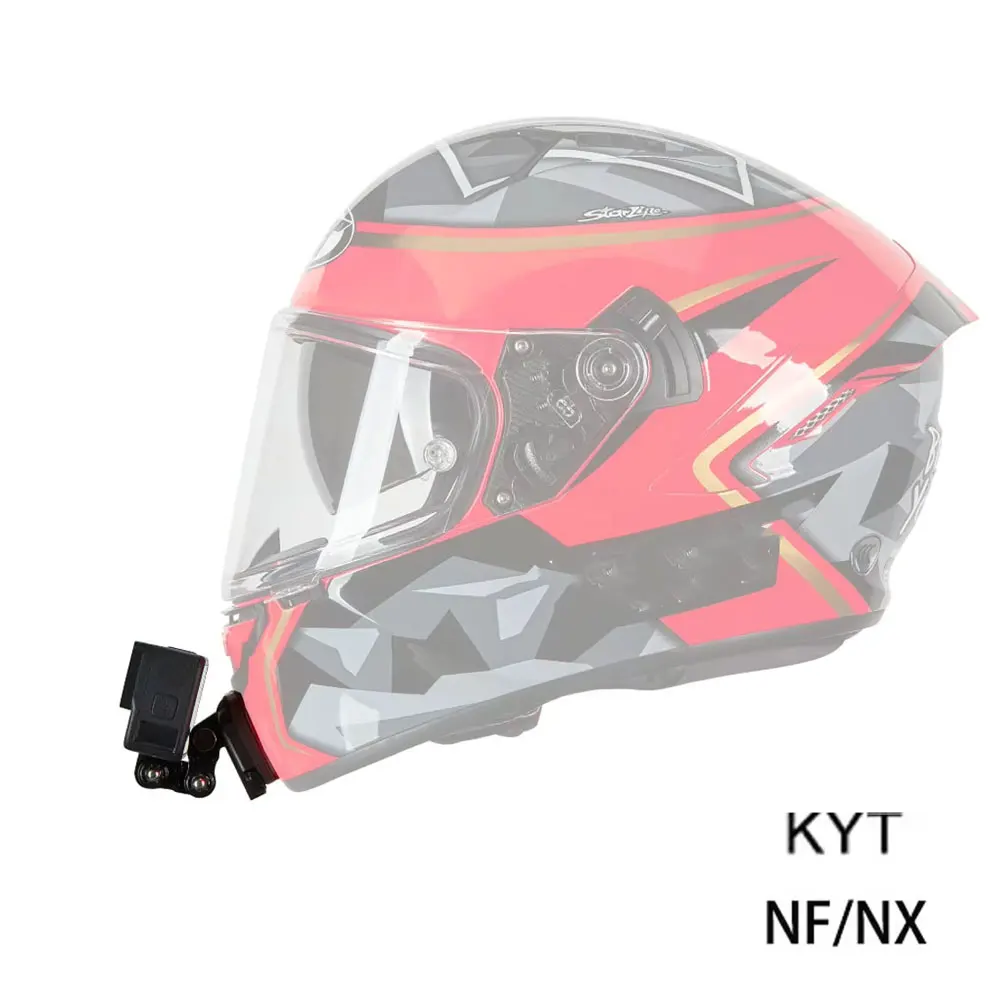 

Алюминиевое Крепление KYT NF KYT NX на шлем для GoPro Hero12 11 10 9 Insta360 X4 X3 Ace pro DJI Action 3 4 аксессуары для камеры