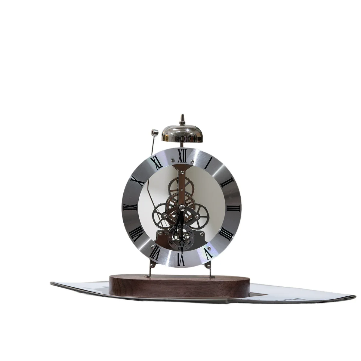 

German clocks, modern living room clocks, light luxury imitation mechanical decoration