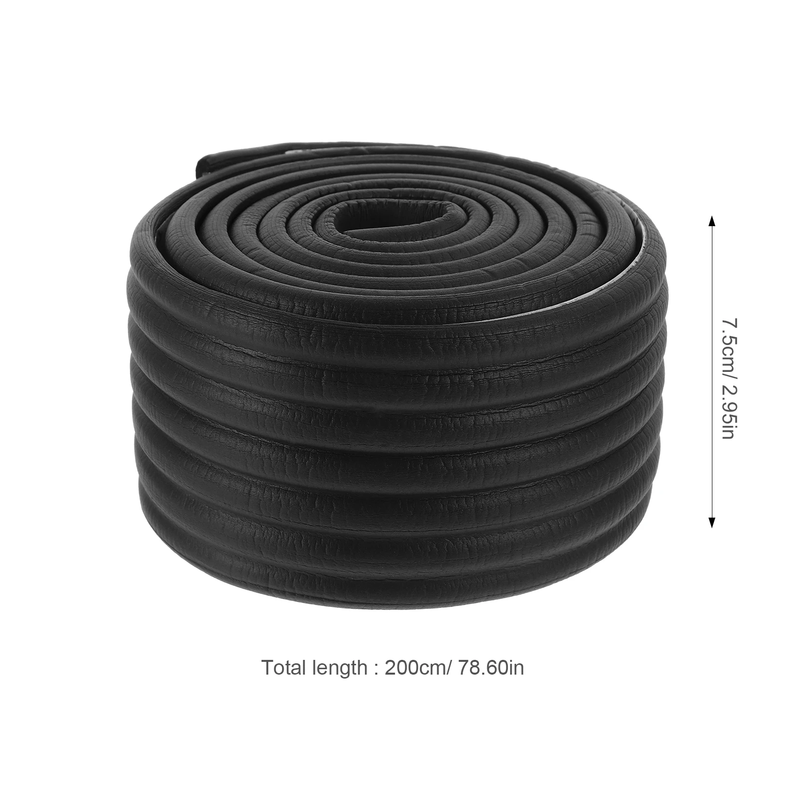 واسعة حافة حامي ذاتية اللصق الجدول ركن الحرس السرير سلم حصيرة الحضانة الجدار ملصق السلامة الوفير قطاع للمنزل الطفل #4