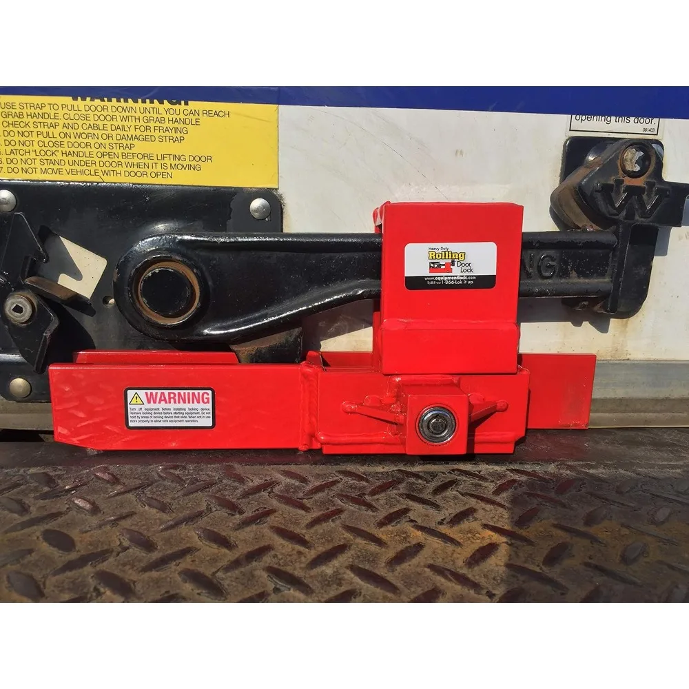 Heavy Duty Rolling Door Lock Maximum Security Storage Container Lock, Box Truck Lock and Trailer Lock