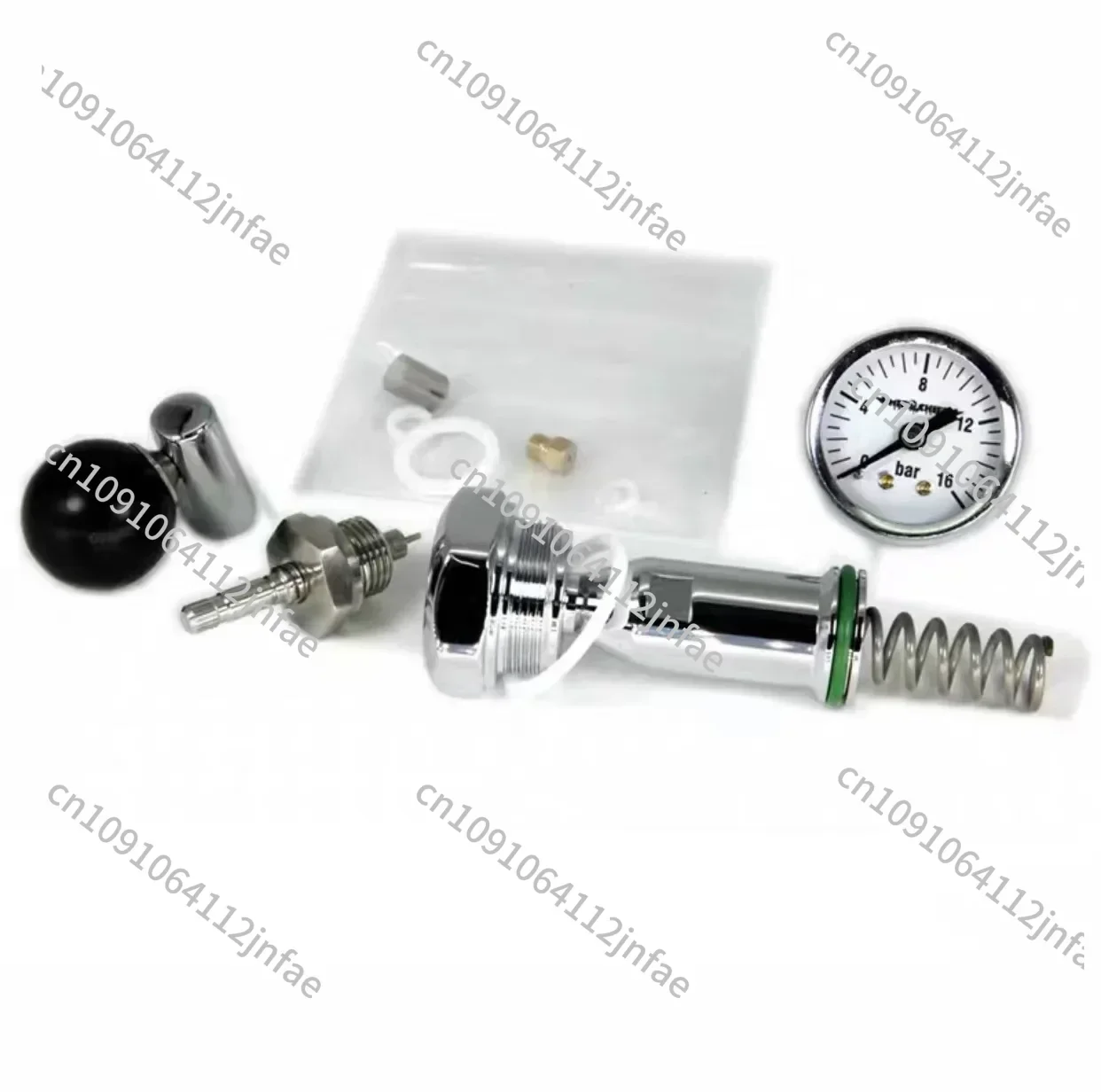 

Lelit E61/Rocket R58/Aibo Adjustable Needle Valve with Control Lever, Espresso Machine Flow Control Pressure Regulator Kit