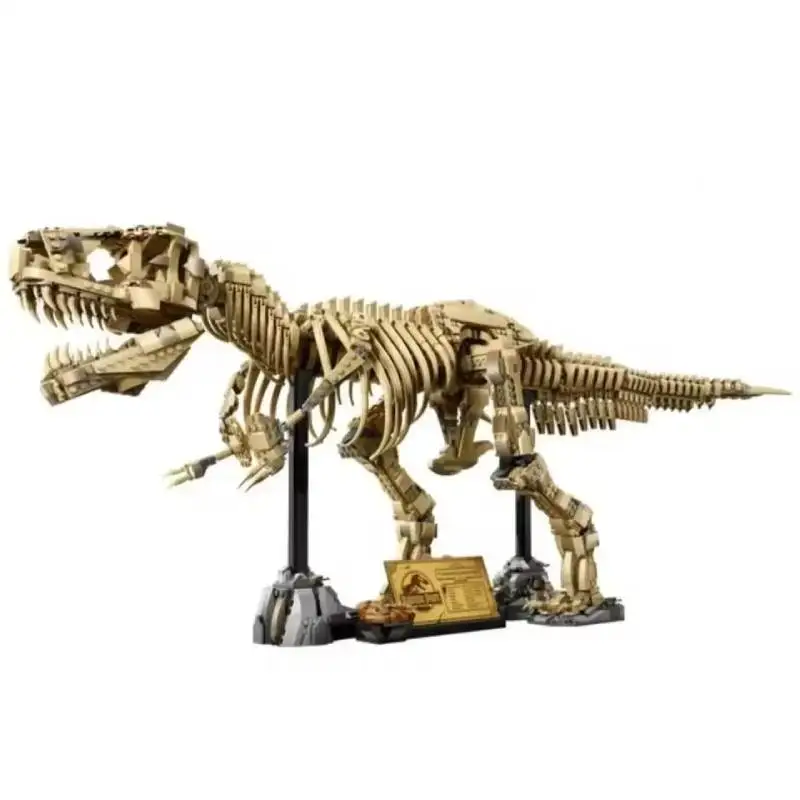 Nouveau 3145 pièces grand dinosaure t-rex fossiles tyrannosaure Rex blocs de construction 76968 pour cadeaux de fête de noël Halloween