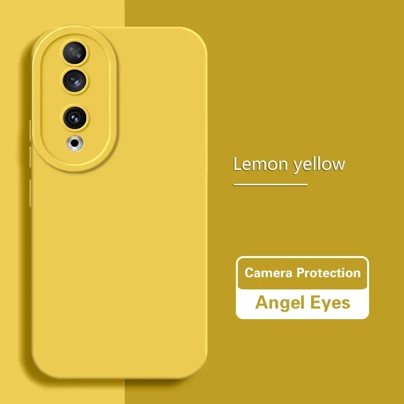 Funda Angel Eyes para Honor 90 Pro GT 90Pro 90GT 5G, carcasa Original de silicona líquida suave, fundas traseras para teléfono