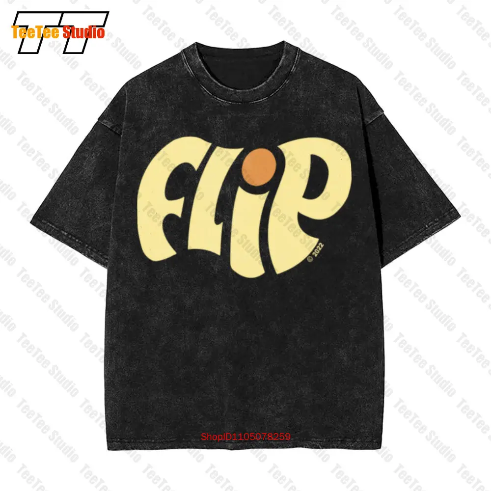 

Flip Skateboards Logo Vintage Oversized T-Shirt RLXD