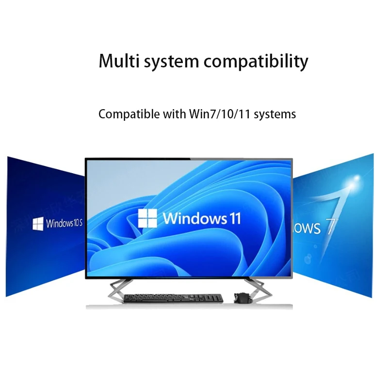 Adaptador Wifi USB, transmisor receptor de señal WiFi, tarjeta de red inalámbrica WiFi6, tarjeta de juego USB, plug and play