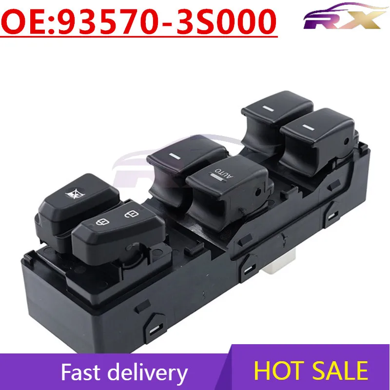 

OEM:93570-3S000 Power Window Master Control Switch For Hyundai Sonata