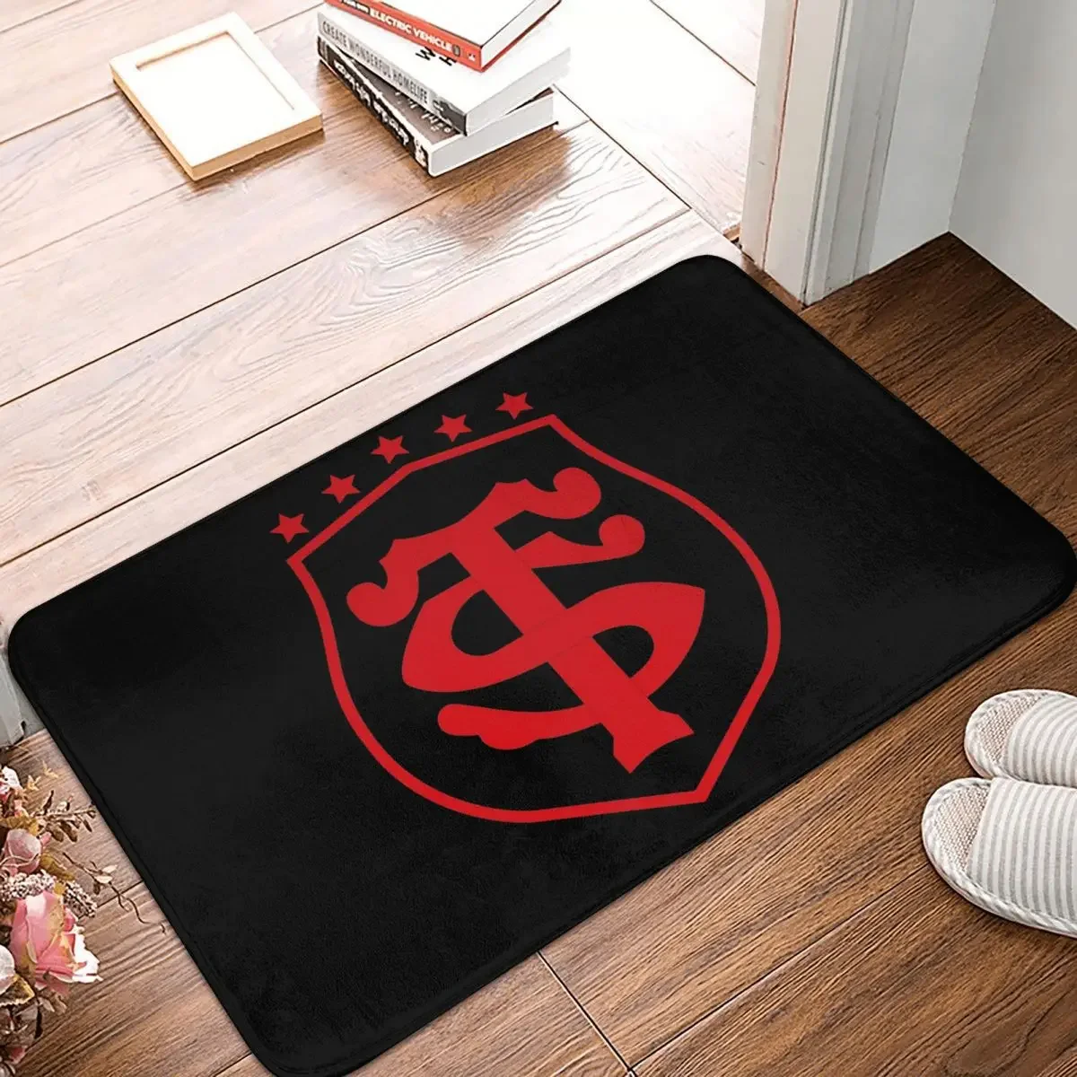 Toulouse Stadium Non-slip Doormat Floor Mat Absorbent Mat Carpet Rug for Kitchen Entrance Home Bedroom Footpad Mats