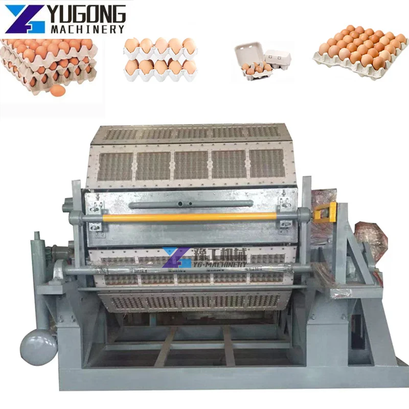 Automatic Paper Egg Tray Machine | Making Machine Egg Tray Carton | Paper Egg Tray Making Machine