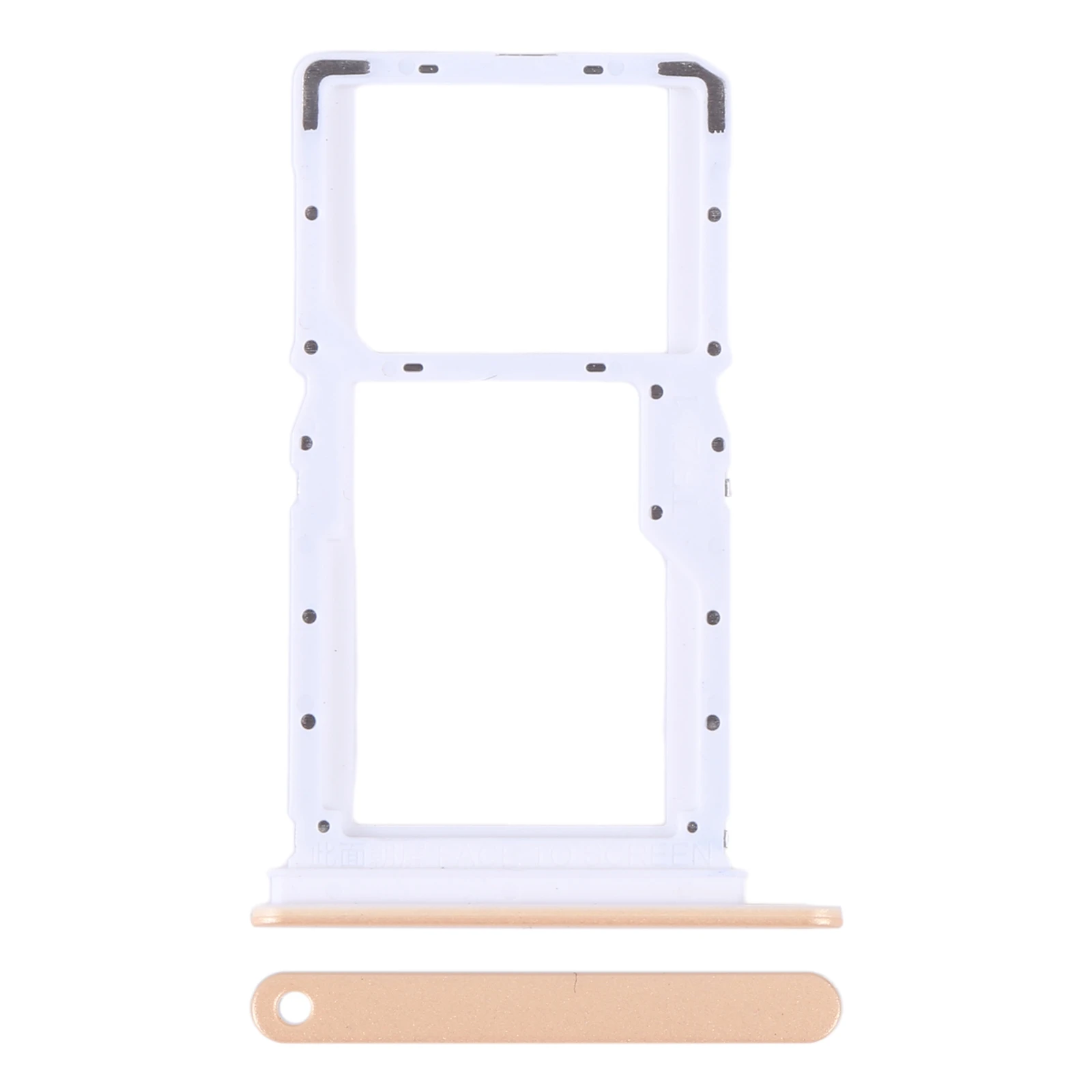 For Xiaomi Redmi Note 13 5G SIM Card Tray + SIM / Micro SD Card Tray